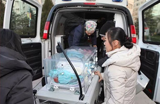 鹤山市妇婴监护型护送